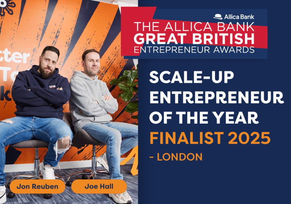 Gift&Go Founders Named Finalists in the 2025 Great British Entrepreneur Awards